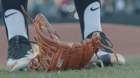 baseball glove GIF by UCF Knights