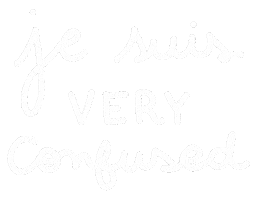 Confusion What Sticker by Raf Sinopoli