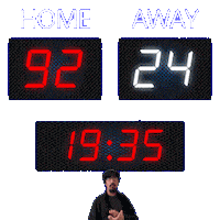 24 Away Sticker