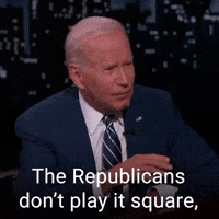 The Republicans don't play it square...