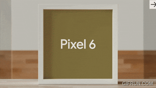 Google Pixel's motion graphic example