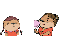 Otters Auntie Sticker by The Otter Space