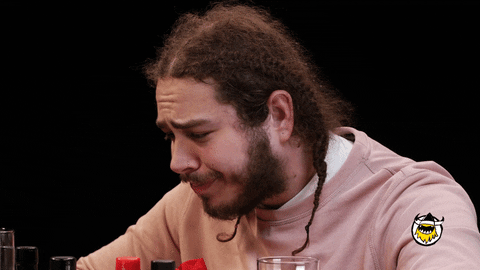 Post Malone Wings GIF by First We Feast: Hot Ones
