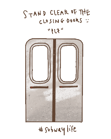 Nyc Subway Train Sticker