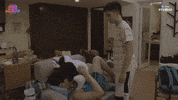 globestudios cute hit lazy smack GIF