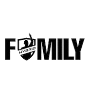 Family Consistency Sticker by Hybrid Jiu Jitsu