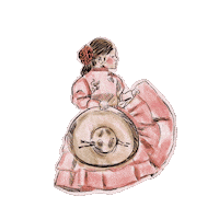 Charro Escaramuza Sticker