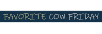 Cow Sticker by Ash Valley Designs