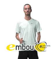 Run Hello Sticker by Embou MasMovil