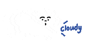 Cloud Weather Sticker