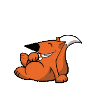 Kitsune Sticker by Pirates of Tokyo Bay