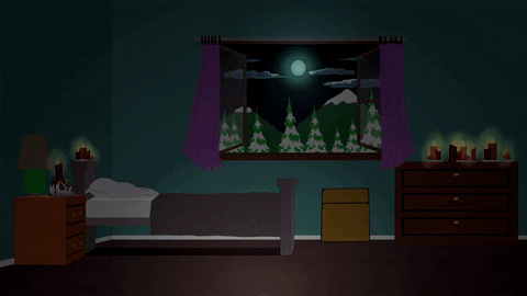 window bedroom GIF by South Park 