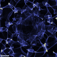 balazsvarga loop trippy blue psychedelic GIF