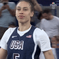 Womens Basketball Sport GIF by NBC Olympics