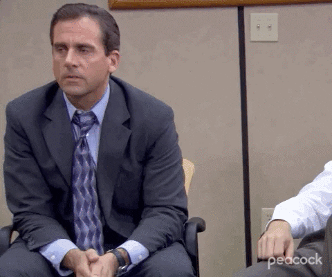 Wait A Second Season 3 GIF by The Office