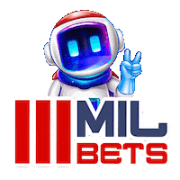 milbets futebol jogos bets apostas Sticker