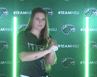 Softball Nsu GIF by RiverHawk Sports