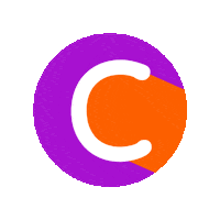 Orange Abc Sticker
