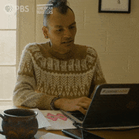 In The Making Thinking GIF by American Masters on PBS