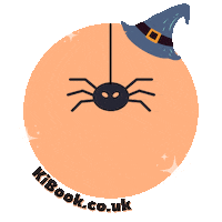 Halloween Book Now Sticker by KiBook Appointment Software