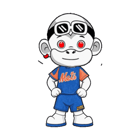 Sad New York Mets Sticker by Zhot