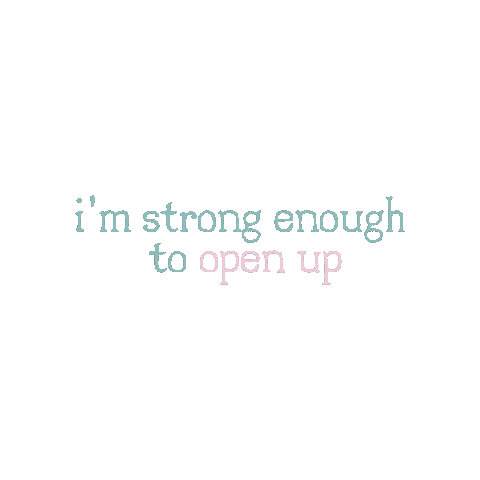 Be Strong Mental Health Sticker by Haven Madison