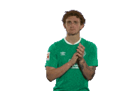 Josh Sargent Applause Sticker by SV Werder Bremen