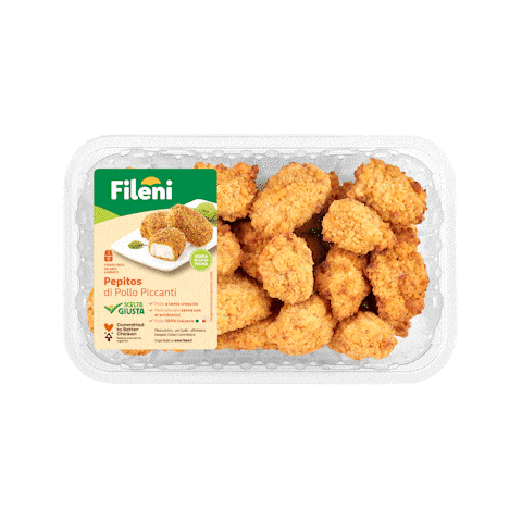 Chicken Burger Sticker by Fileni