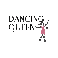 Dancing Queen Dancer Sticker by Attitude Dance & Active Wear