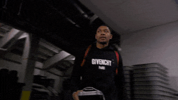 Walk In arrival GIF by NBA