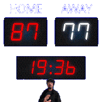 77 Away Sticker