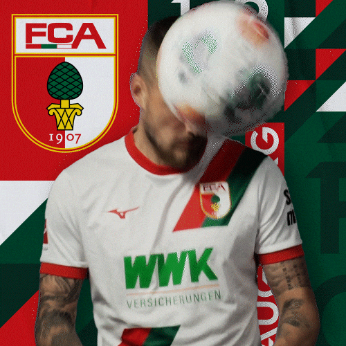 Jeffrey Gouweleeuw Football GIF by FC Augsburg 1907