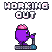 Loop Workout Sticker by Potatozzz by 9GAG