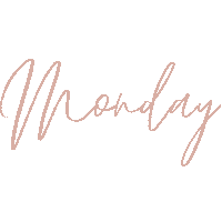Monday New Week Sticker by Aimee Morrisby