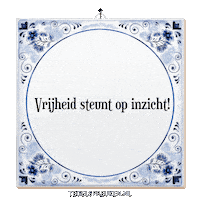 Humor Wijsheid Sticker by Tegelspreuken.nl