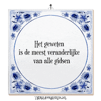 Humor Wijsheid Sticker by Tegelspreuken.nl