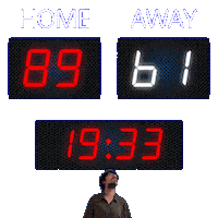 61 Away Sticker