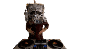 Dj Dancing Sticker by AtomWorth