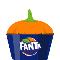 Fanta_korea halloween trick or treat mcdonalds fanta Sticker