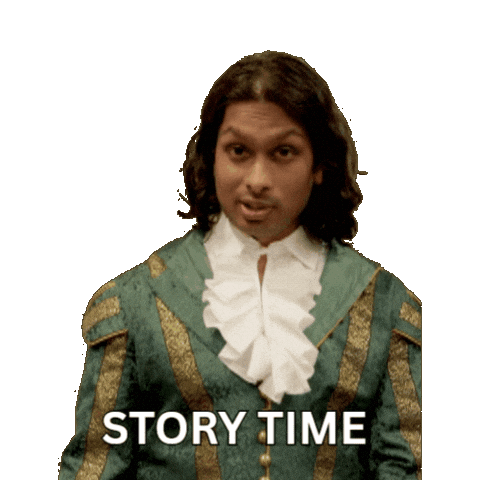 Hear Me Out Once Upon A Time Sticker by Ashwin Gane