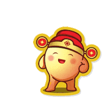 Chinese New Year Thank You Sticker by Nippon Paint Malaysia