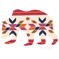 Grizzly Bear Love Sticker by Femi Stories