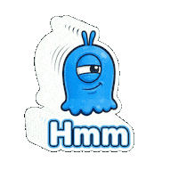 Confused Let Me Think Sticker by Momo & Tulus