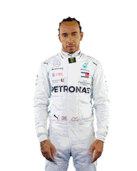 Lewis Hamilton What Sticker by Mercedes-AMG Petronas Motorsport