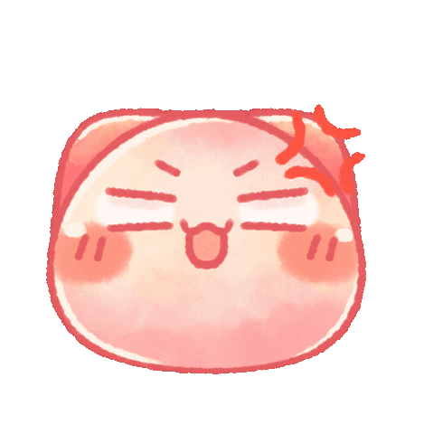 TONESHIEEE giphyupload pink angry neko Sticker