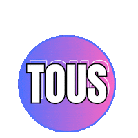 Echo Tous Sticker by Day of Pink