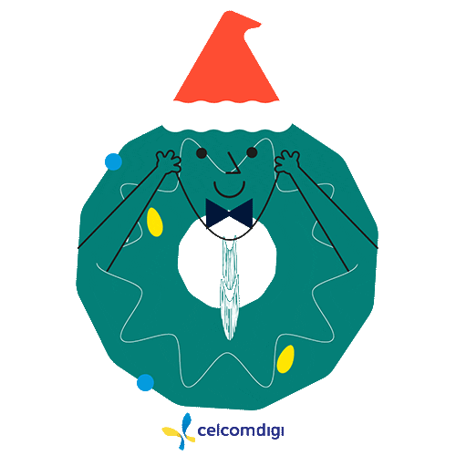Merry Christmas Sticker by CelcomDigi