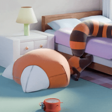 Tired Sleep GIF by The Plooshies