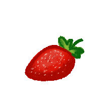 Strawberry Love Sticker