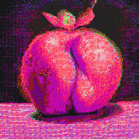 Golden Apple Art GIF by Empress Trash